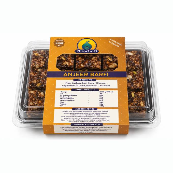 Anjeer Barfi 225g