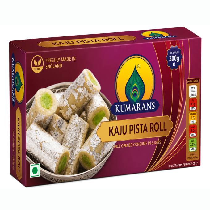 Kaju Pista Roll 300g