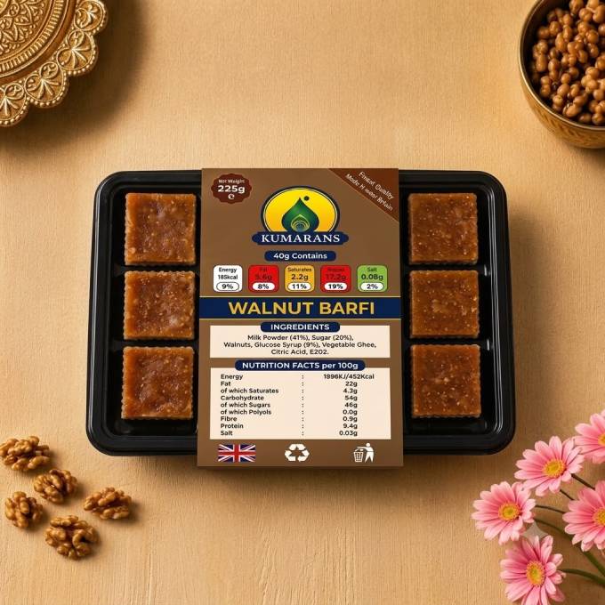 Walnut Burfi 225g