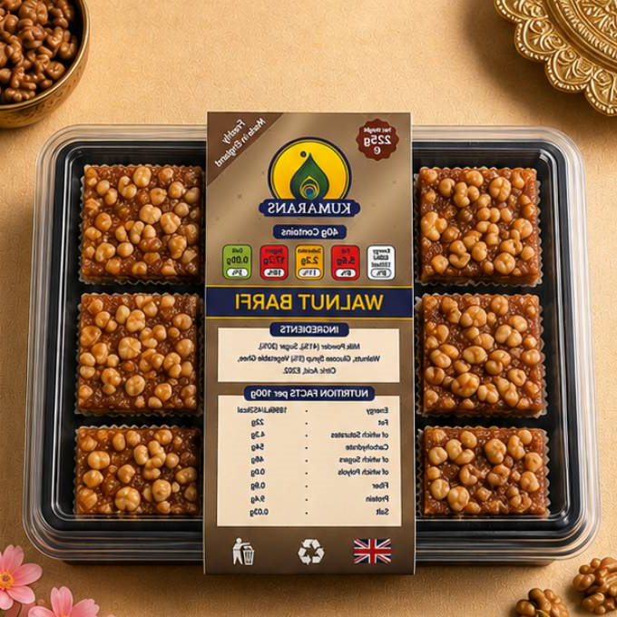 Walnut Burfi 225g