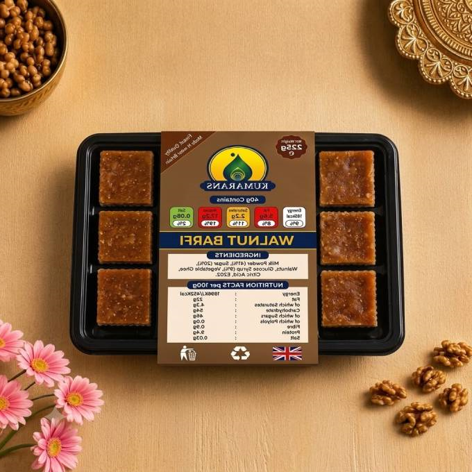 Walnut Burfi 225g