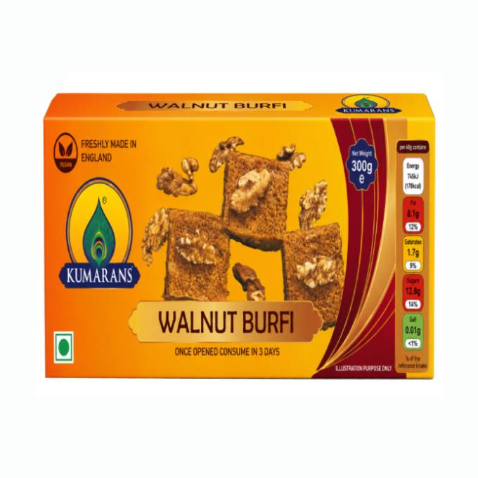 Walnut Burfi 300g