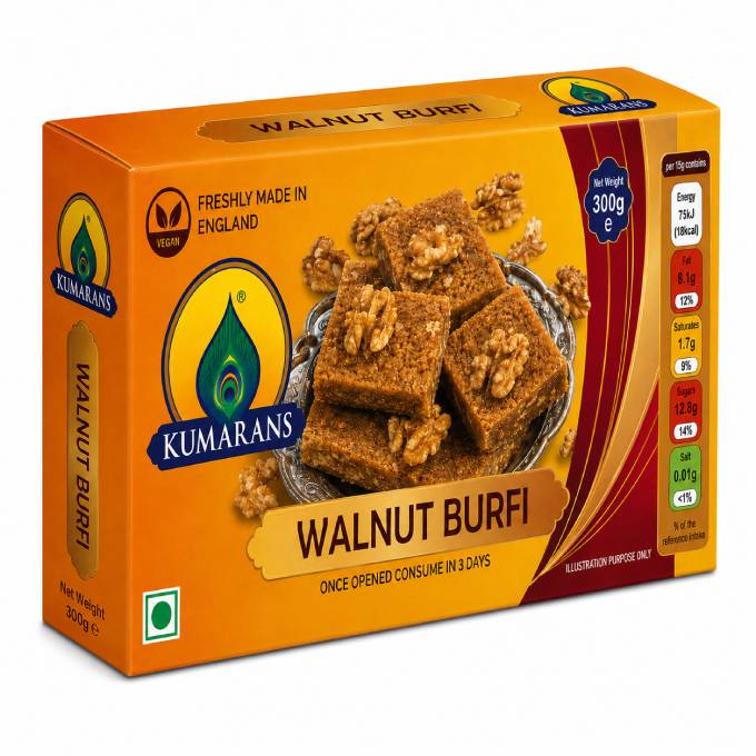 Walnut Burfi 300g